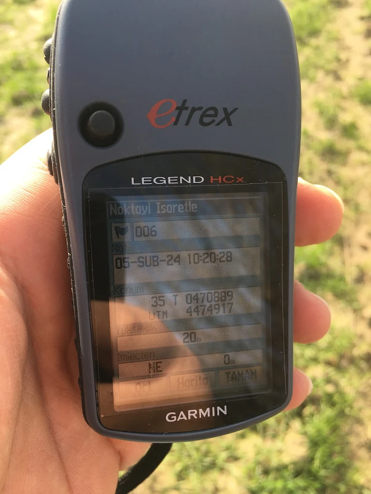 GPS ile arazi ölçümü