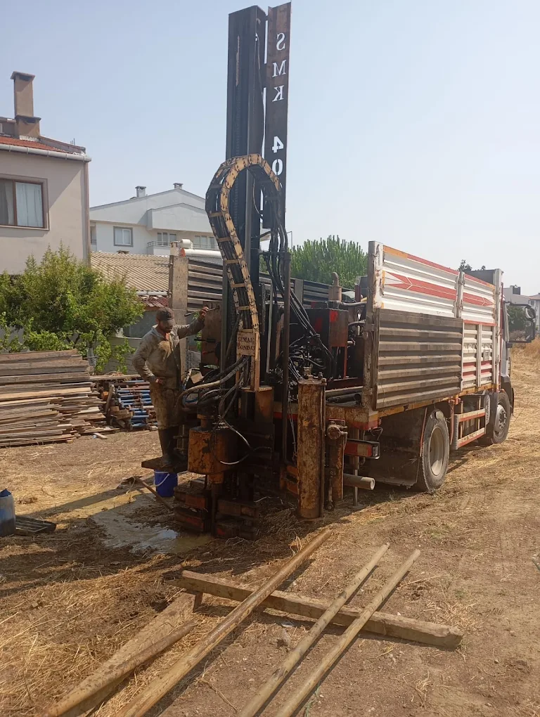 Sondaj makinesi detay görünümü